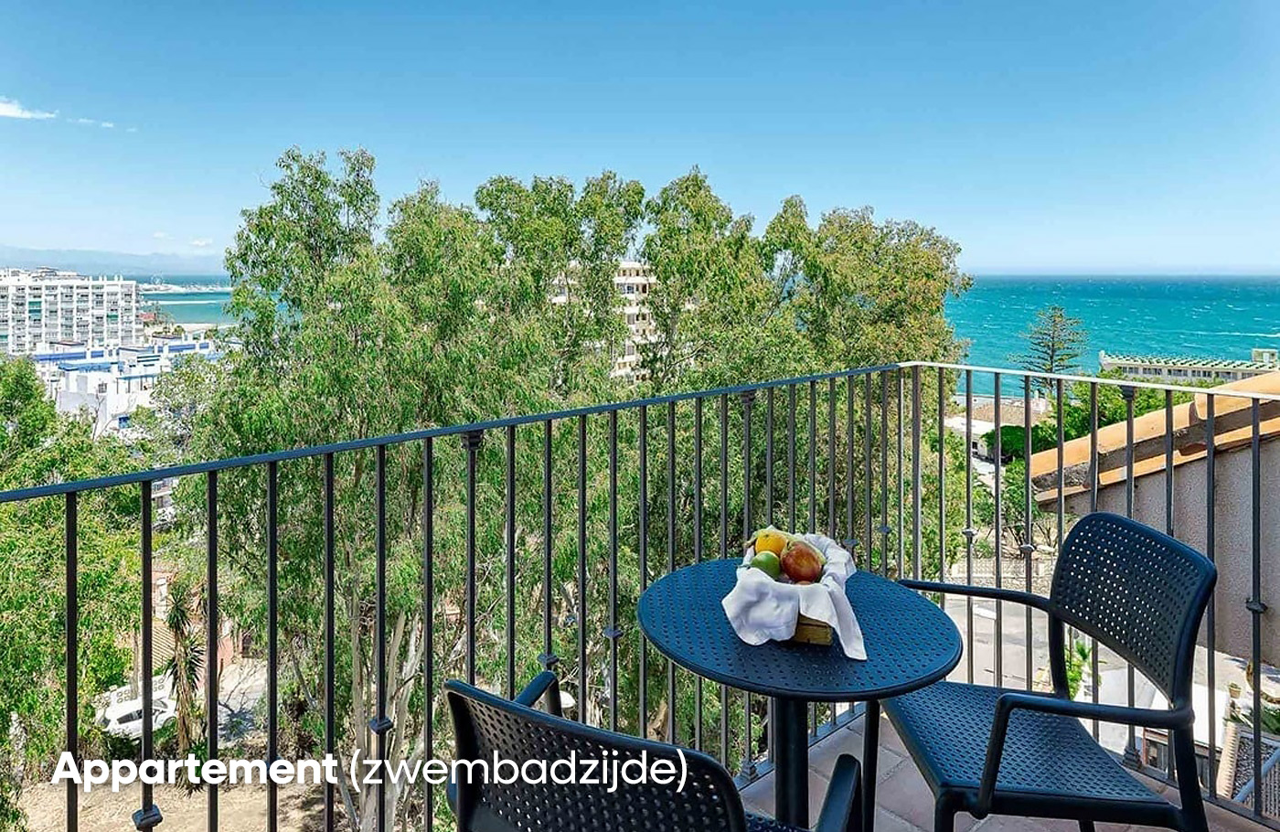 Met Maaskant Reizen Overwinteren aan de Costa del Sol, in 4-sterren aparthotel Benalmadena Palace