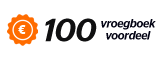 100 Euro vroegboekkorting