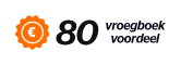 80 euro Vroegboekkorting