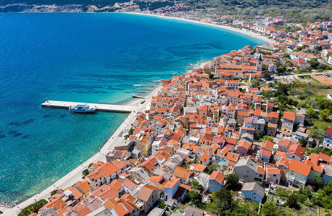 Maaskant Reizen, rondreis, comfort-class touringcar, Cultuurrondreis Slovenië, Italië & Kroatië Met o.a. Ljubljana, Triëste, eiland Krk & de parels van Istrië