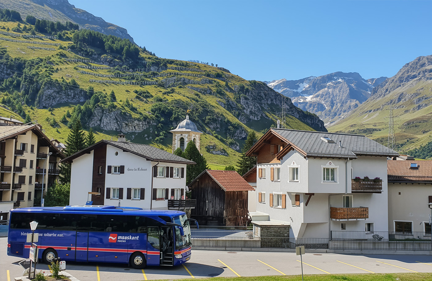 7-daagse reis per comfort-class touringcar van Maaskant Reizen; Zwitserland per bus en trein Busreis Zwitserland met treinreizen over Berninapas en Glacier Traject