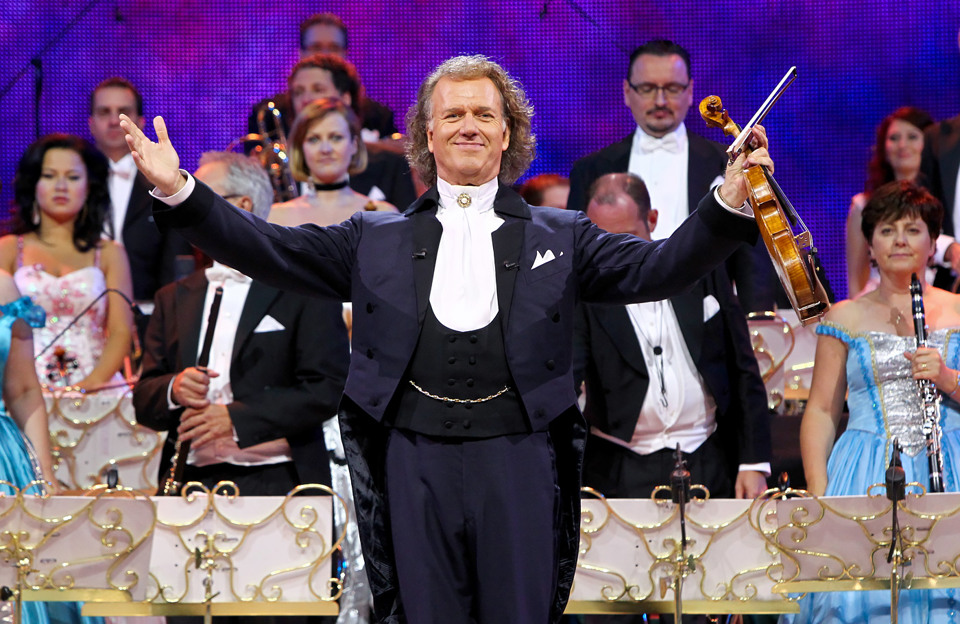 André Rieu’s nieuwjaarsconcert in het Ziggo Dome zitplaats en reis per tourist-class touringcar