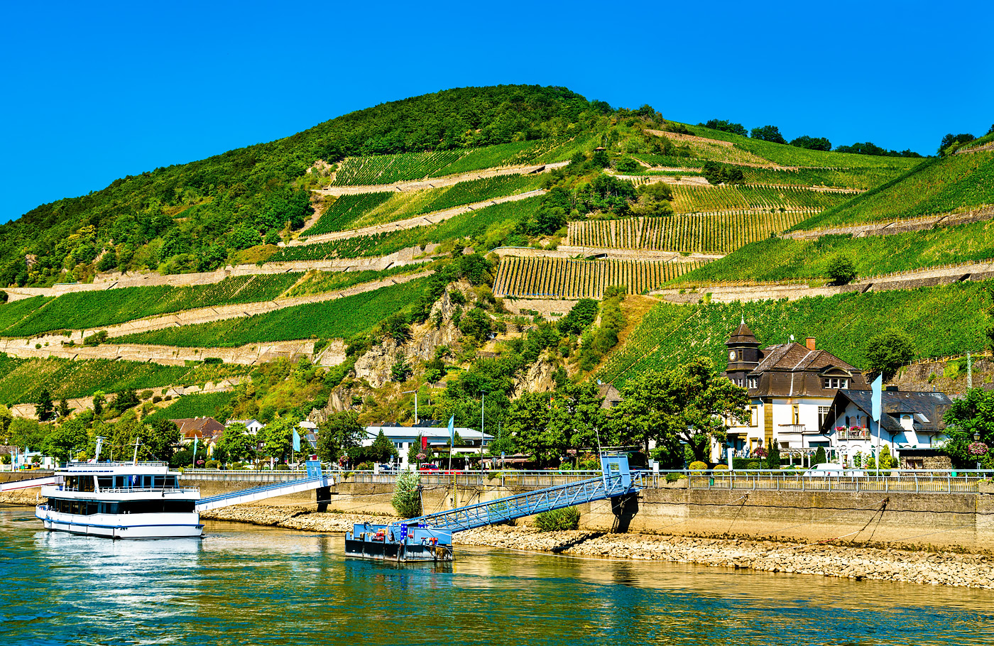 Cruise; de Romantische Rijn Riviercruise Van Straatsburg naar Koblenz en Rüdesheim