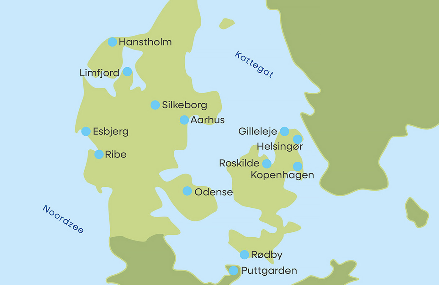 Rondreis Denemarken, Maaskant Reizen, Ribe, Aarhus, Odense, Kopenhagen