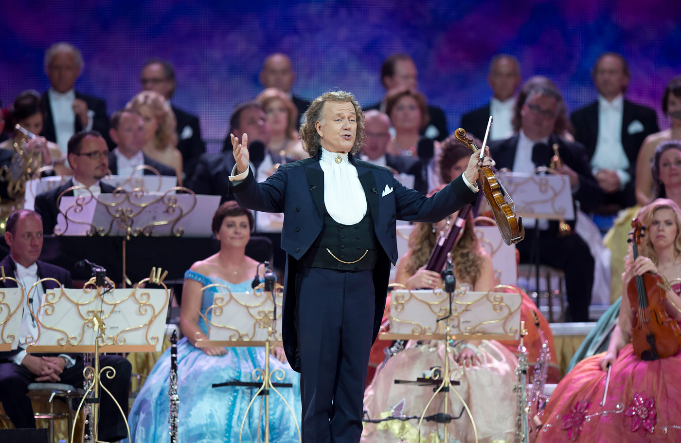 André Rieu’s nieuwjaarsconcert in het Ziggo Dome zitplaats en reis per tourist-class touringcar