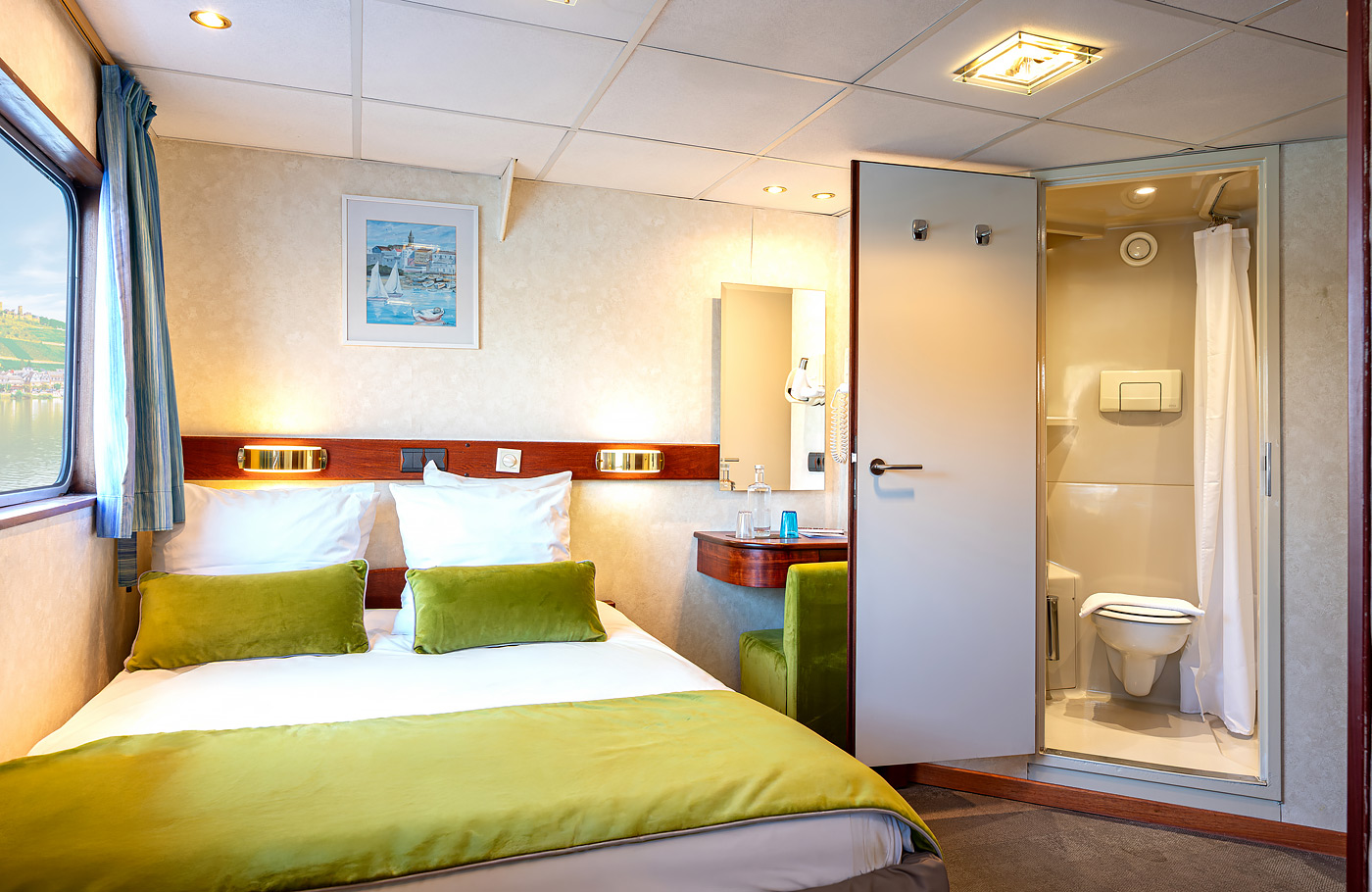 Cruise; de Romantische Rijn Riviercruise Van Straatsburg naar Koblenz en Rüdesheim