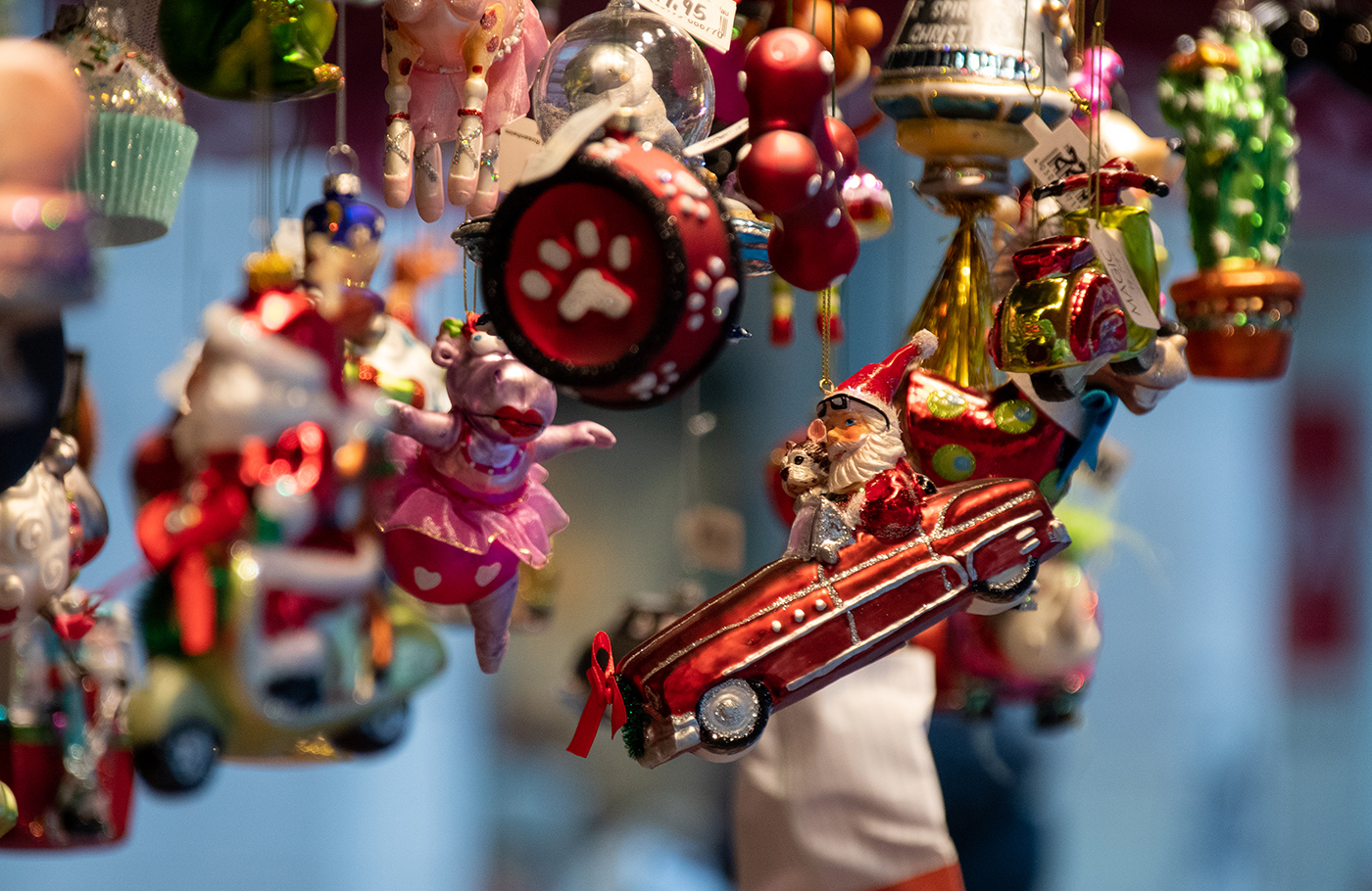 Kerstmarkt, kerstshoppen in Duesseldorf, dagtocht