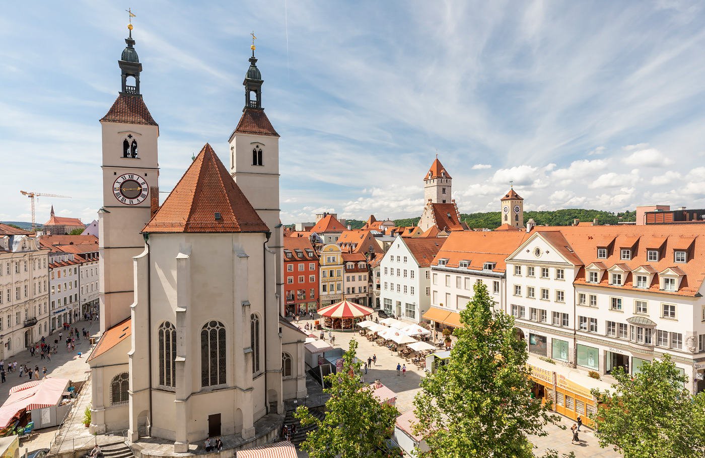 Busreis van Maaskant Reizen, per comfort-class touringcar naarBeieren, Zuid-Duitsland met Regensburg, Passau, Zuid-Bohemen & Ceský Krumlov