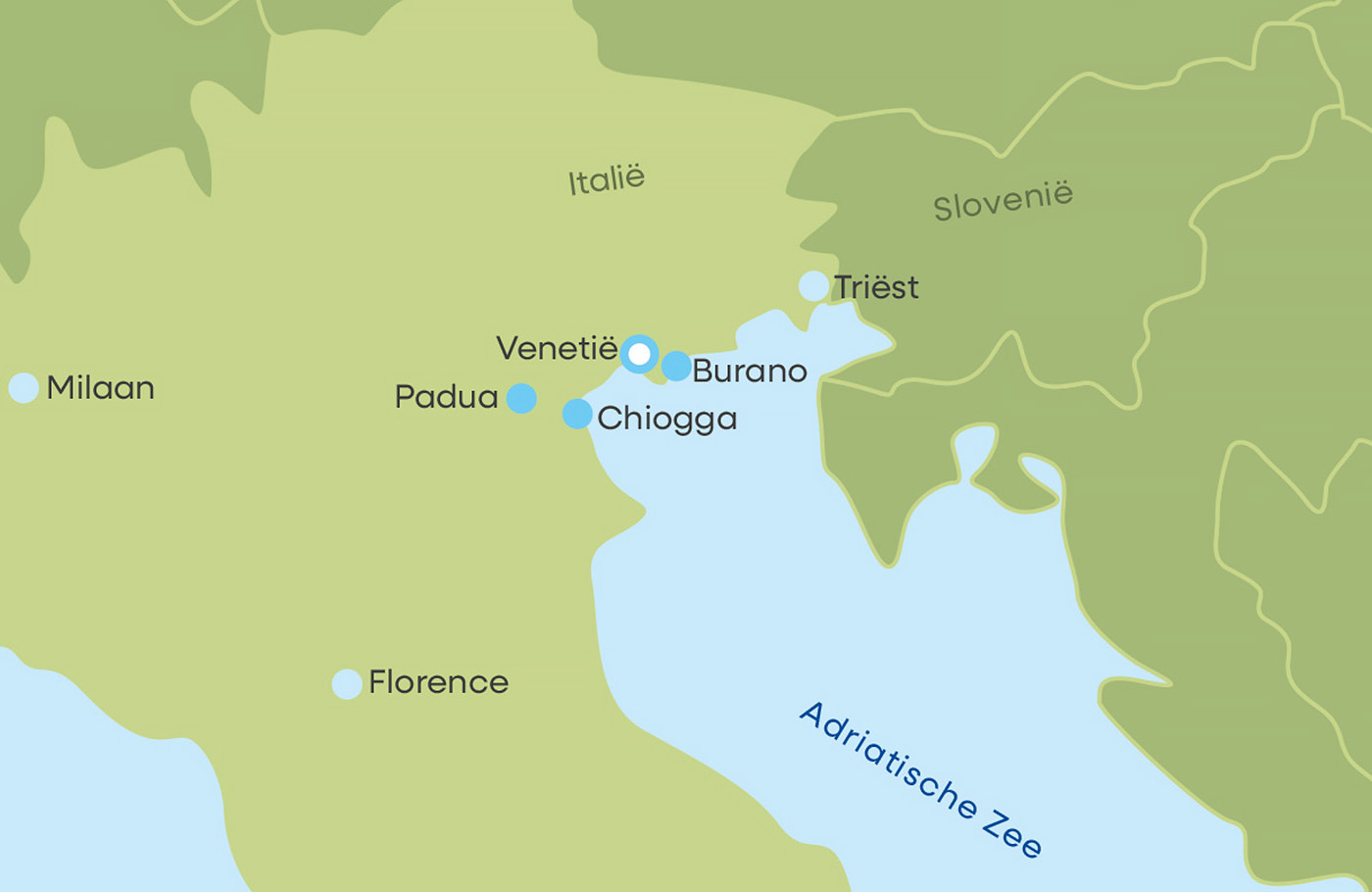 Cruise door het hart van de Venetiaanse ziel Met o.a. Burano, Chioggia & culinaire ontdekkingen in Venetië