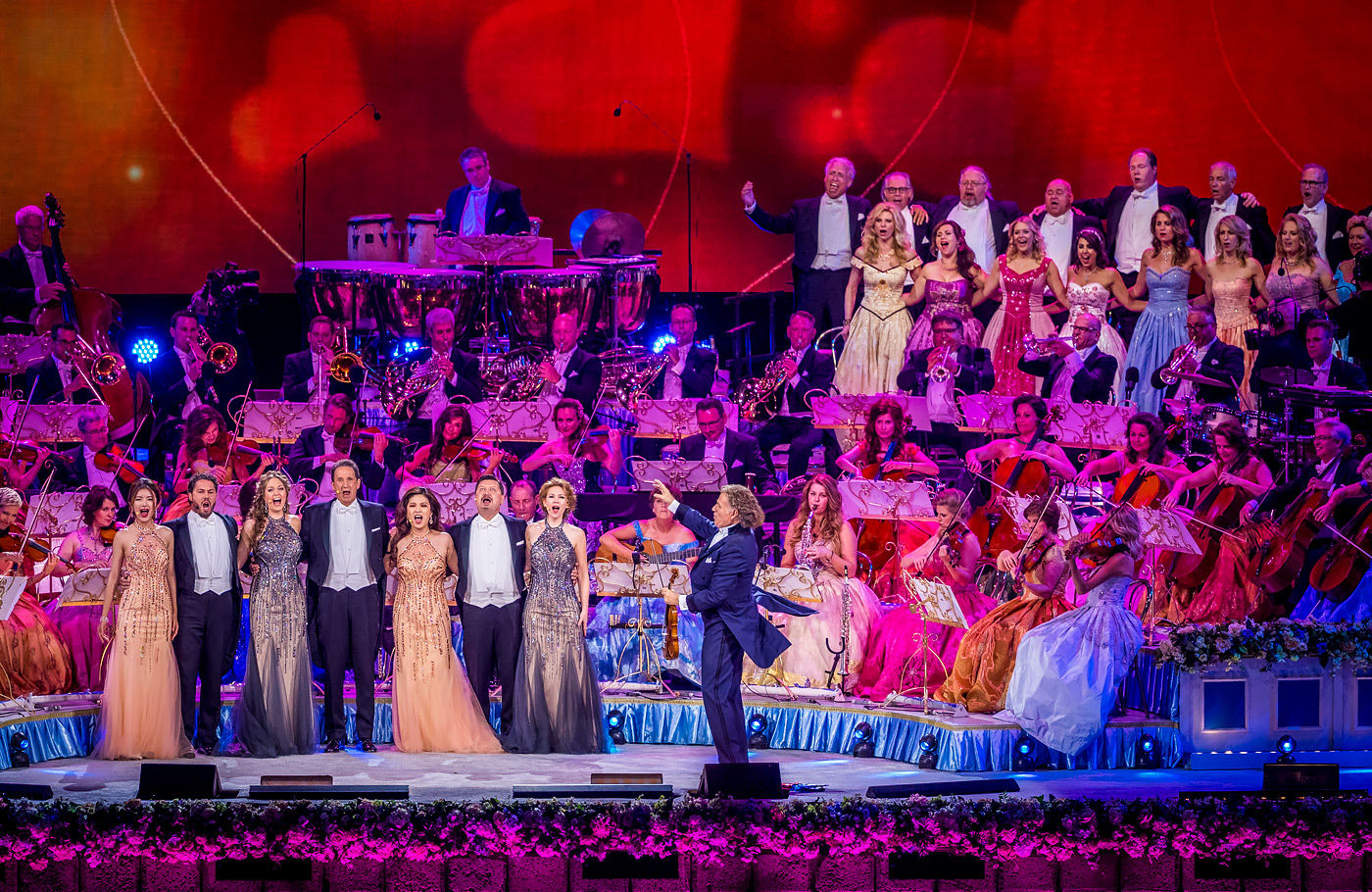 André Rieu’s nieuwjaarsconcert in het Ziggo Dome zitplaats en reis per tourist-class touringcar
