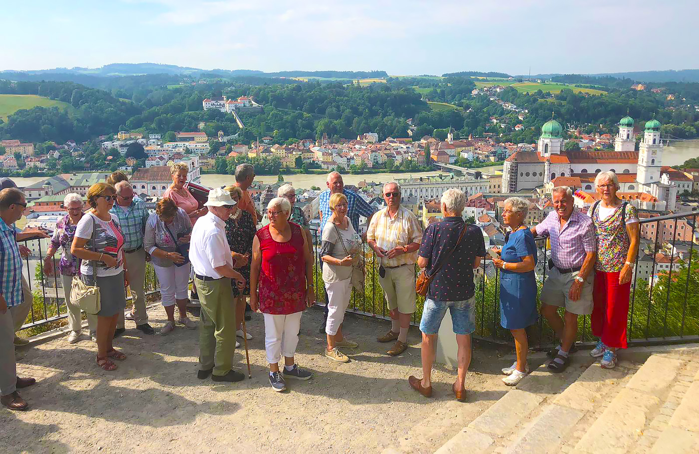 Busreis van Maaskant Reizen, per comfort-class touringcar naarBeieren, Zuid-Duitsland met Regensburg, Passau, Zuid-Bohemen & Ceský Krumlov