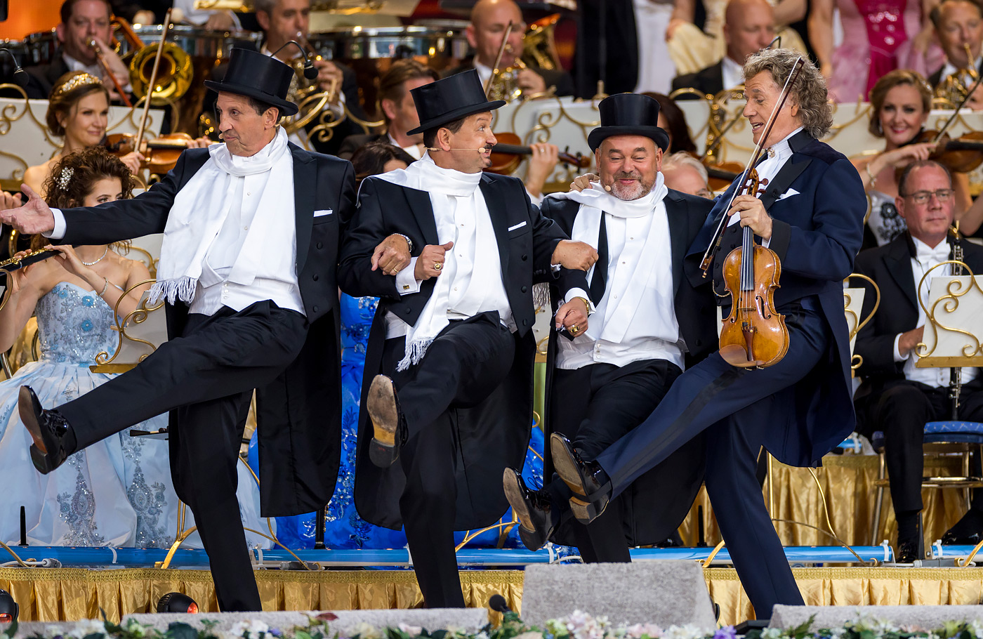 André Rieu op het vrijthof, pleinarrangement van Maaskant Reizen met zitplaats op het Vrijthof en reis per tourist-class touringcar