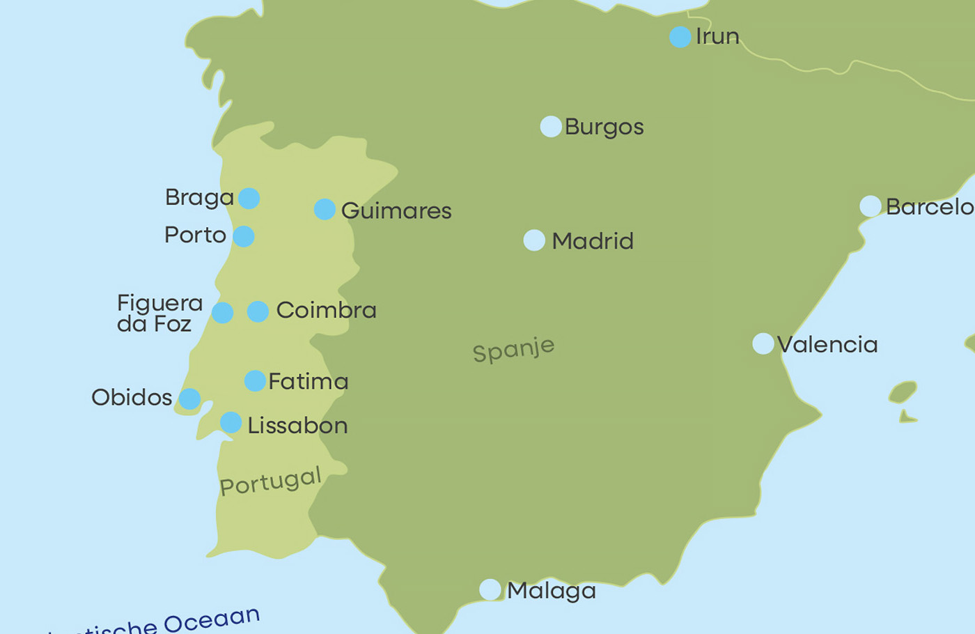 Met Maaskant Reizen per comfort-class touringcar maken we de Rondreis de pracht van Portugal Met o.a. Porto, Braga, Guimaraes, Coïmbra, Conimbriga, Fatima en Lissabon