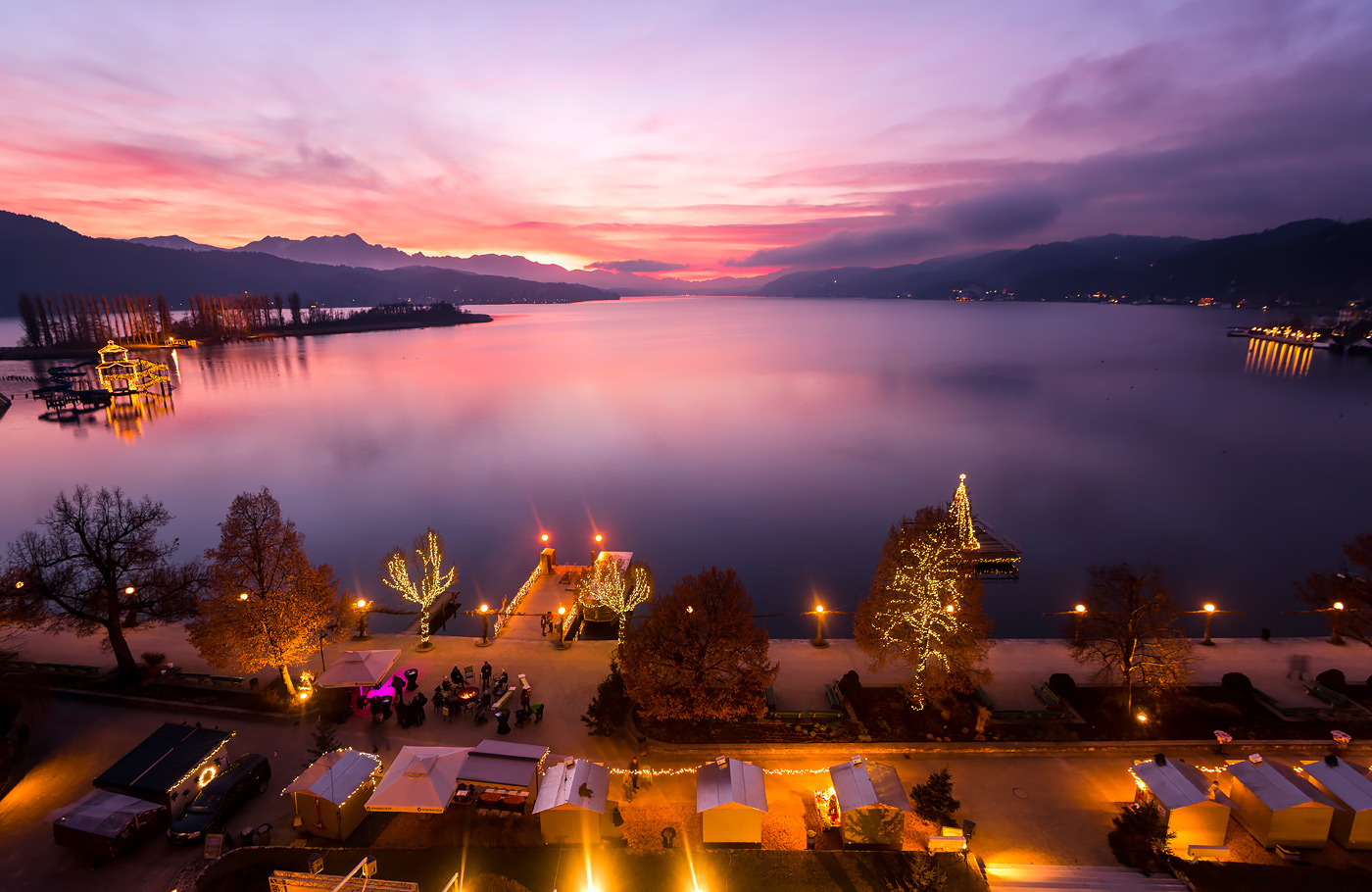 Met Maaskant Reizen per comfort-class touringcar op een mooie Kerstreis Oostenrijk met Karinthië, Klagenfurt, Salzburg, Weissensee en Heiligenblut